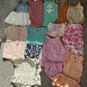 Assorted Baby Girl Clothing Set
